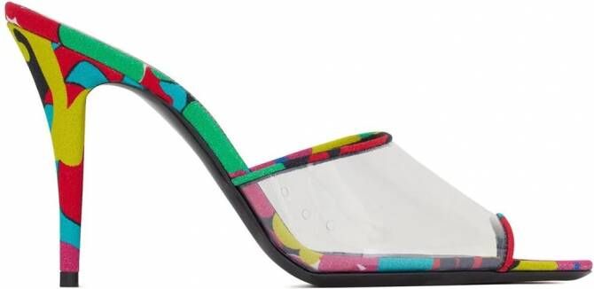 Saint Laurent Gippy sandalen Wit