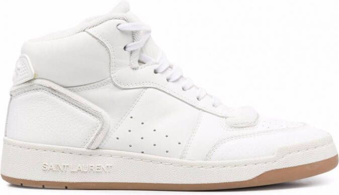 Saint Laurent High-top sneakers Wit