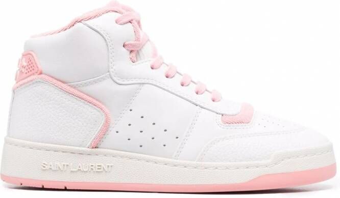 Saint Laurent High-top sneakers Wit