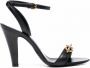 Saint Laurent Le Maillon sandalen Zwart - Thumbnail 1