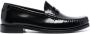Saint Laurent Leren loafers Zwart - Thumbnail 1