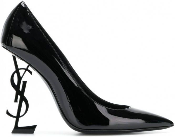Saint Laurent 110 mm Opyum pumps Zwart