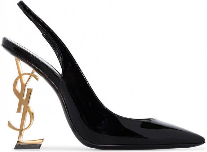 Saint Laurent Opyum slingback pumps Zwart