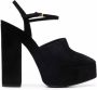 Saint Laurent Pumps met plateauzool Zwart - Thumbnail 1