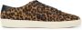 Saint Laurent SL06 Court Classic sneakers met luipaardprint Bruin - Thumbnail 1