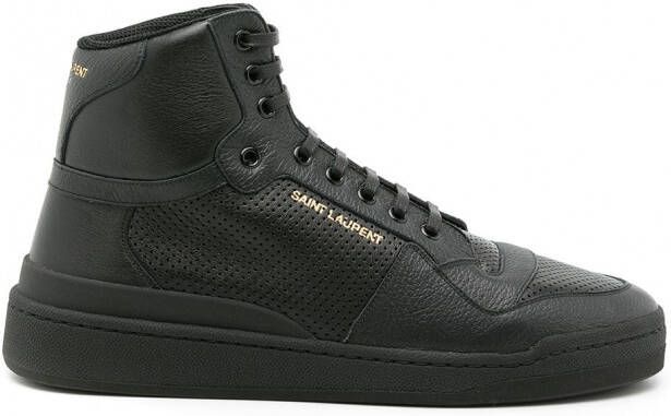 Saint Laurent SL24 high-top sneakers Zwart