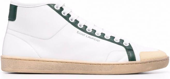 Saint Laurent SL39 high-top sneakers Wit