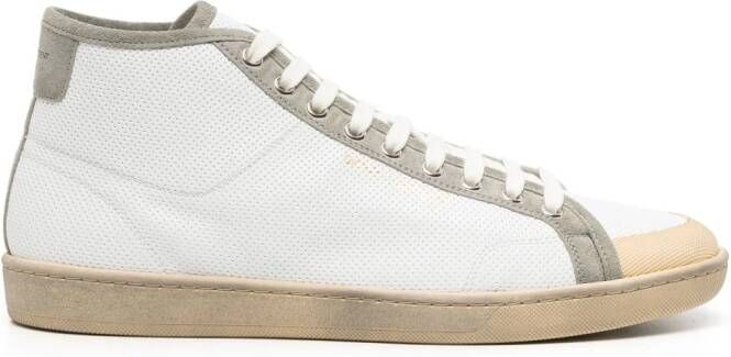 Saint Laurent SL 39 leren sneakers Wit