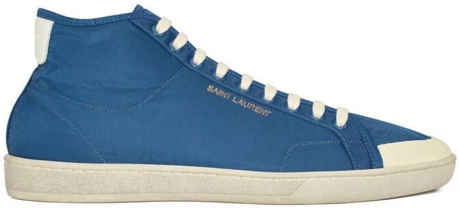 Saint Laurent SL 39 mid-top sneakers Blauw