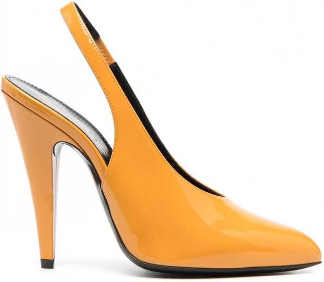 Saint Laurent Slingback pumps Beige