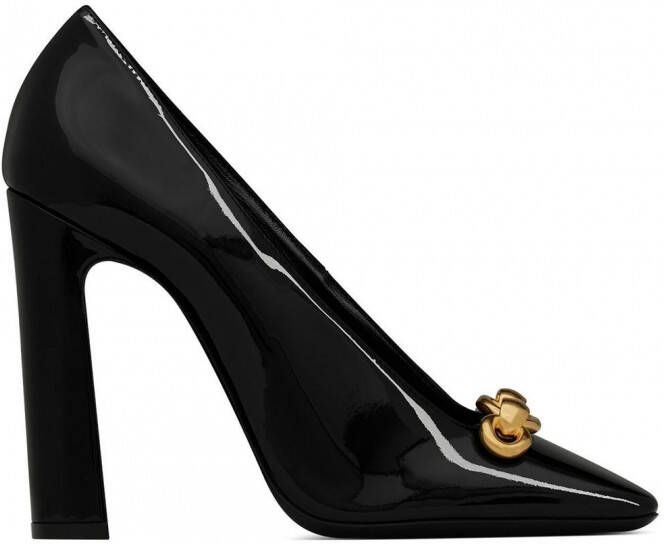 Saint Laurent Swing pumps met schakelketting Zwart