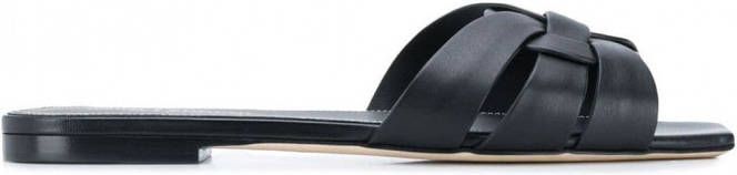 Saint Laurent Tribute sandalen Zwart
