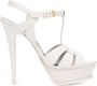 Saint Laurent Tribute sandalen Wit - Thumbnail 1