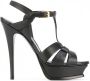 Saint Laurent Tribute sandalen Zwart - Thumbnail 1