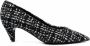 Saint Laurent Tweed pumps Zwart - Thumbnail 1