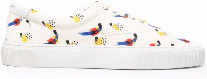 Saint Laurent Venice low-top sneakers Beige