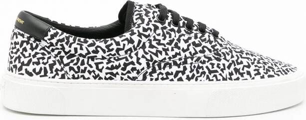 Saint Laurent Venice low-top sneakers Zwart