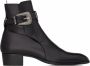 Saint Laurent Wyatt enkellaarzen Zwart - Thumbnail 1