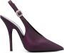 Saint Laurent Yasmeen 115mm slingback pumps Paars - Thumbnail 1