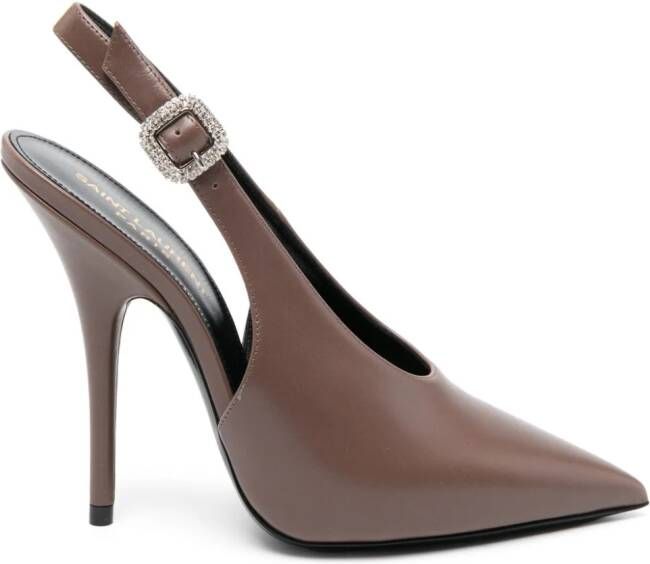 Saint Laurent Yasmeen slingback pumps Bruin