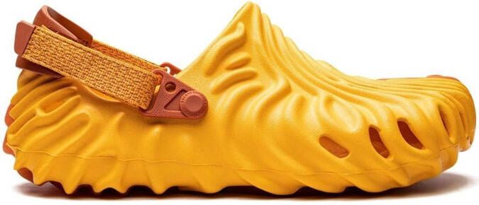 Crocs Pollex slingback klompen Geel