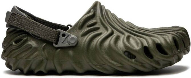 Crocs Pollex slip-on klompen Groen