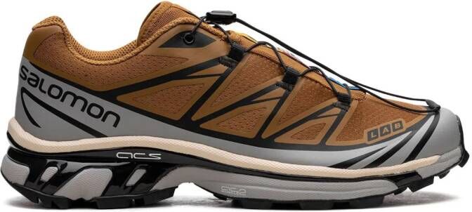 Salomon XT-6 low-top sneakers Bruin