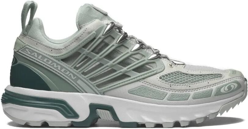 Salomon ACS Pro sneakers met vlakken en gekooid detail Groen