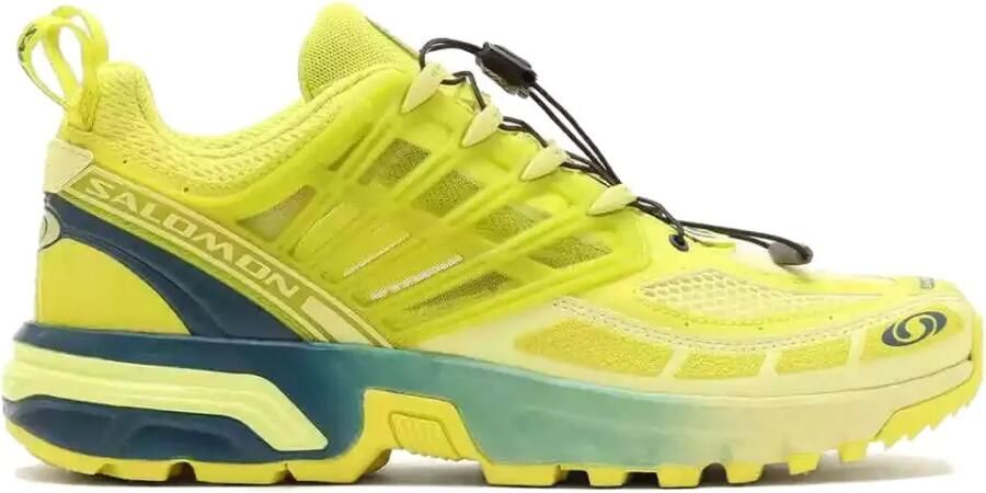 Salomon Advanced ACS Pro sneakers met panelen Geel