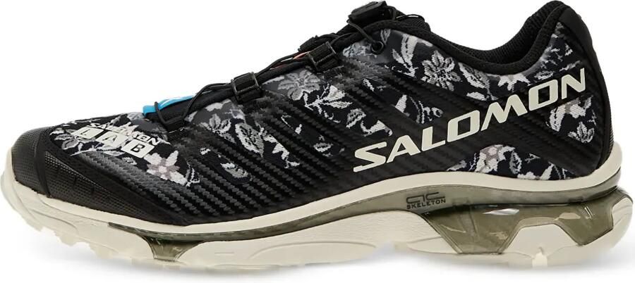 Salomon Advanced XT-4 Needlepoint sneakers met bloemenprint Zwart