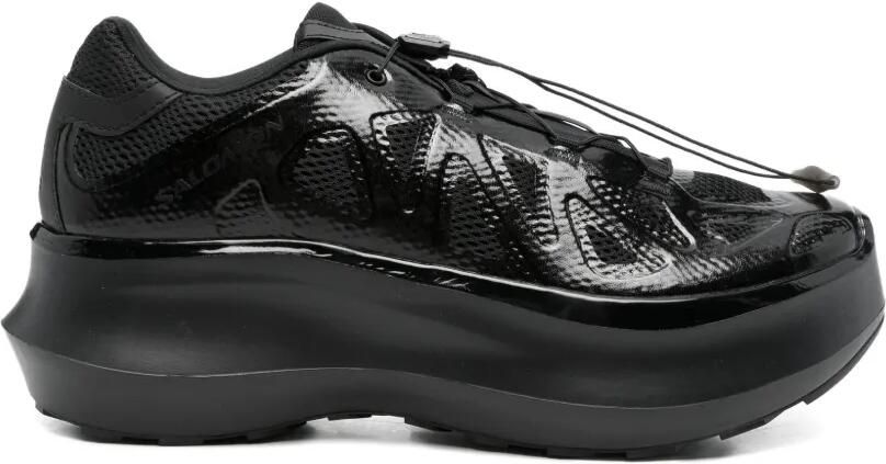 Salomon Comme des Garçons XT-Whisper Void sneakers met plateauzool Zwart