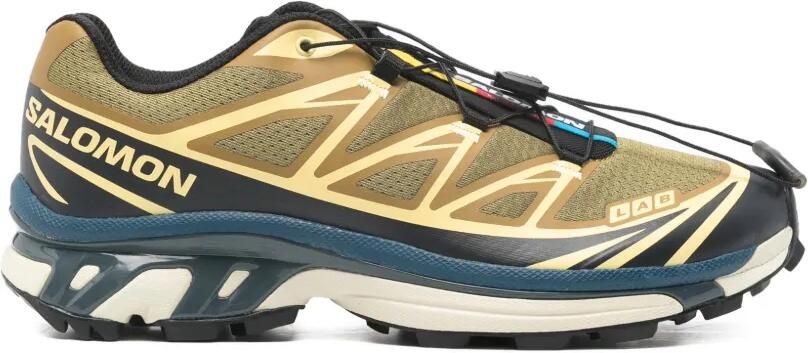 Salomon Gelaagde mesh sneakers Groen