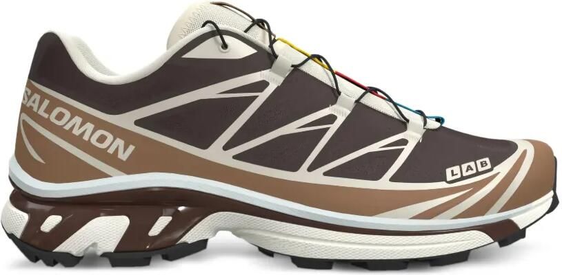 Salomon Lab sneakers met zigzag-patroon Bruin