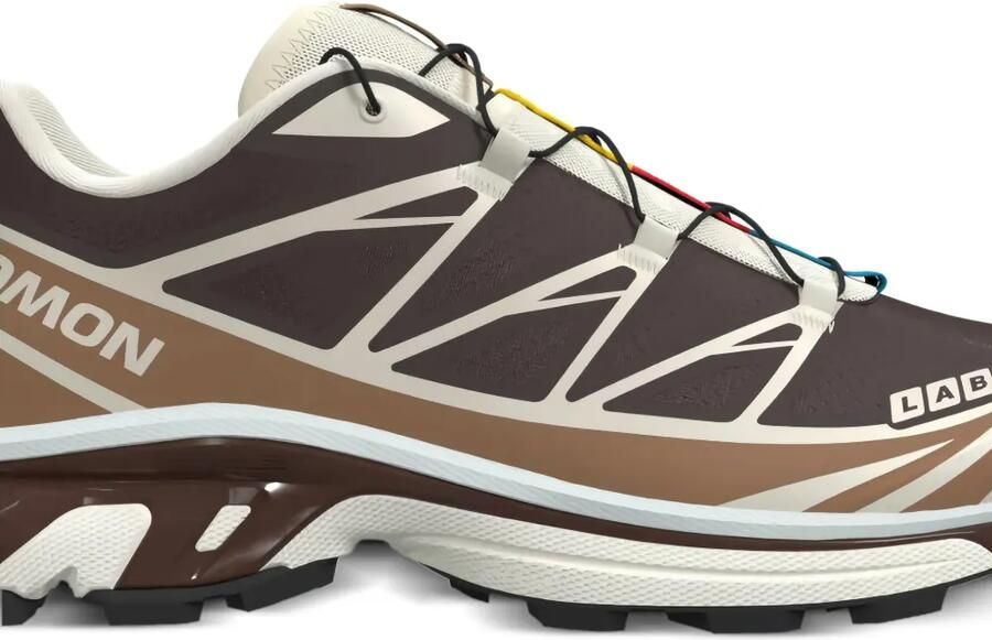 Salomon Lab sneakers met zigzag-patroon Bruin - Foto 2