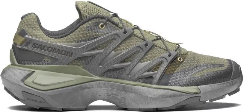 Salomon Sneakers met mesh vlakken Groen