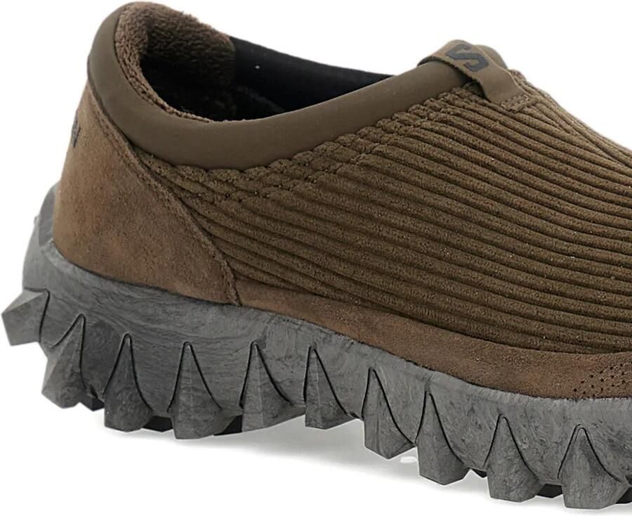 Salomon Snowclog ribfluwelen slip-on sneakers Bruin - Foto 2