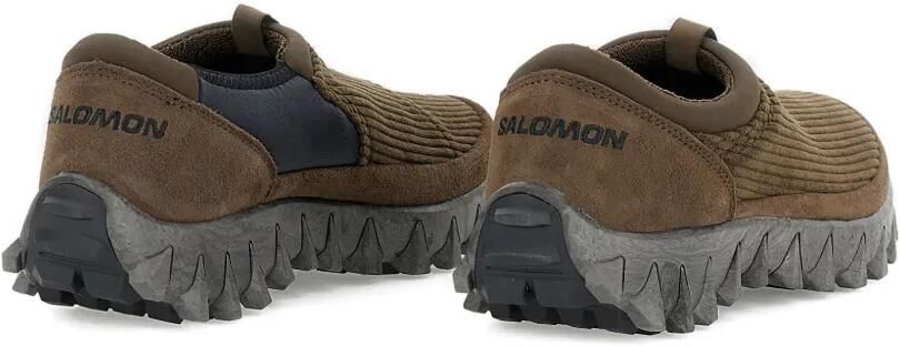 Salomon Snowclog ribfluwelen slip-on sneakers Bruin - Foto 4