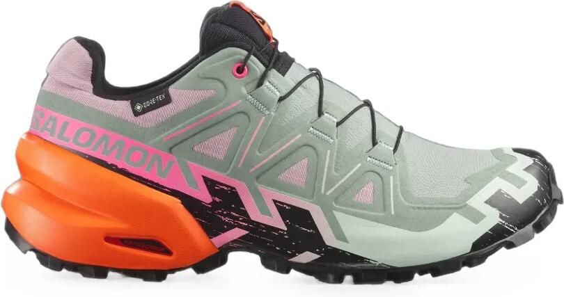 Salomon Speedcross 6 Gore-Tex Storm sneakers met vlakken Groen