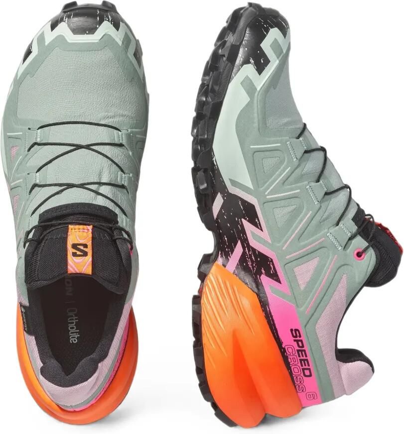 Salomon Speedcross 6 Gore-Tex Storm sneakers met vlakken Groen - Foto 2