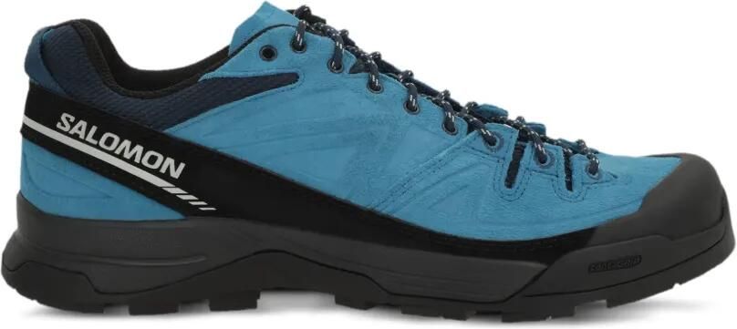 Salomon X-ALP panelled leather sneakers Blauw