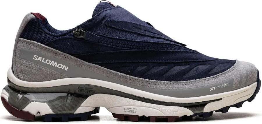 Salomon x Kith XT-Voyager "Kithmas Maritime Blue" sneakers Blauw