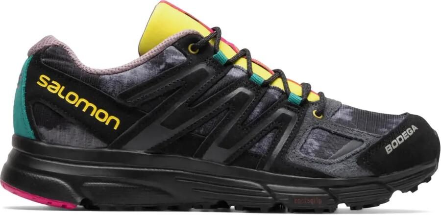 Salomon X-Mission 4 "Bodega Black Yellow" sneakers Zwart
