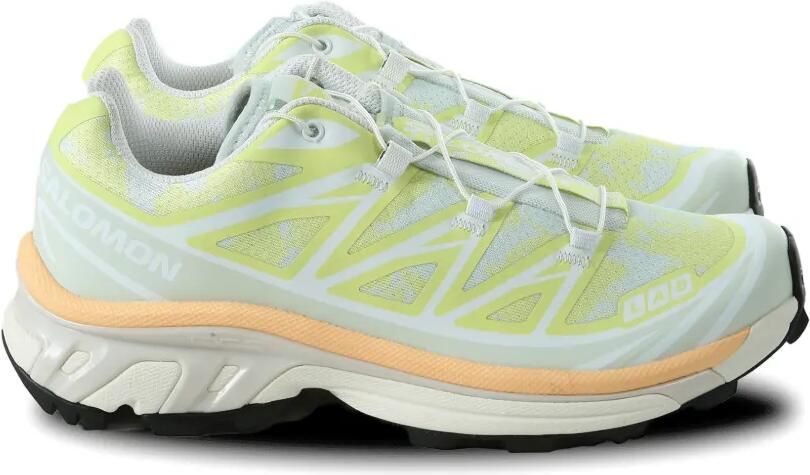 Salomon XT-6 Alpen Blossom sneakers met vlakken Groen