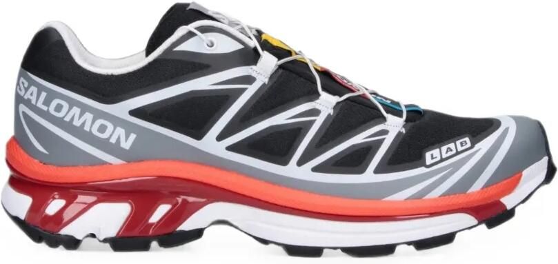 Salomon XT6 sneakers met vlakken Zwart