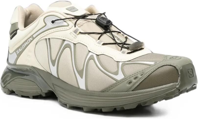 Salomon XT-Whisper Gore-Tex sneakers met vlakken Beige