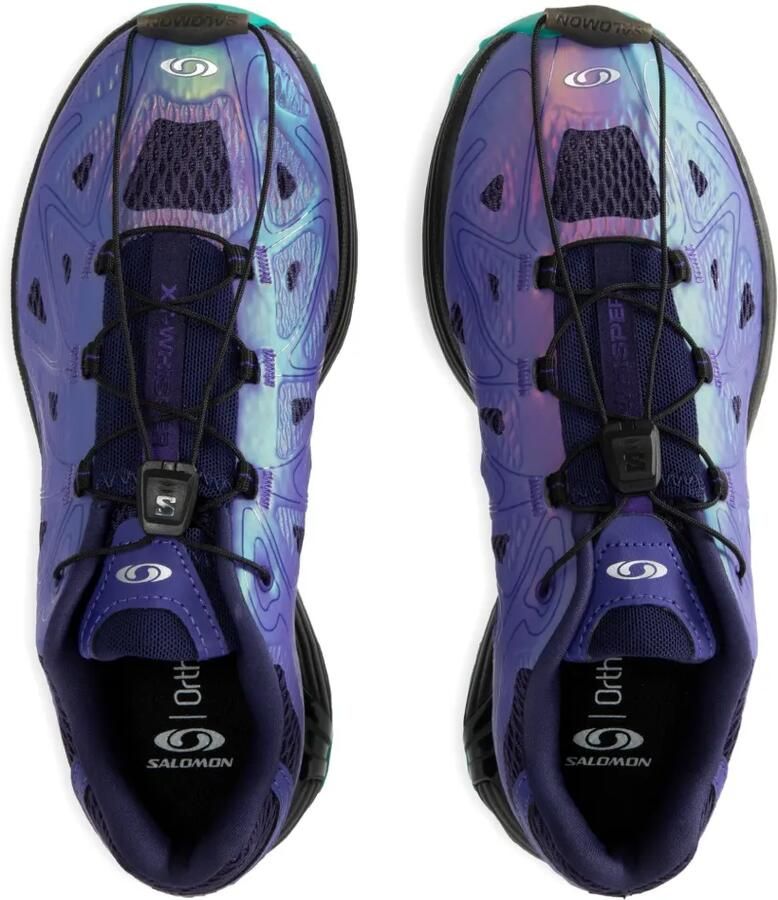 Salomon XT-Whisper sneakers met houtje-touwtje sluiting Paars - Foto 2