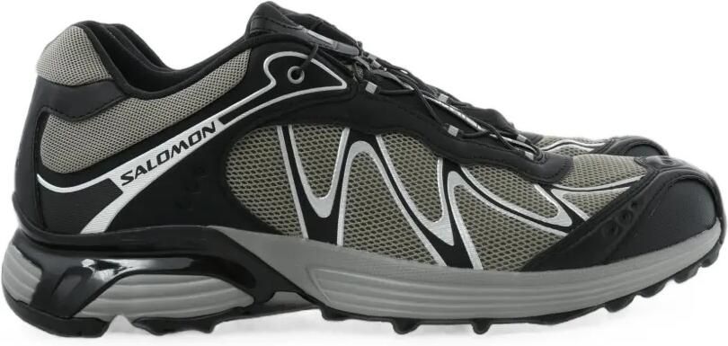 Salomon Xt-Whisper sneakers met mesh en vlakken Zwart