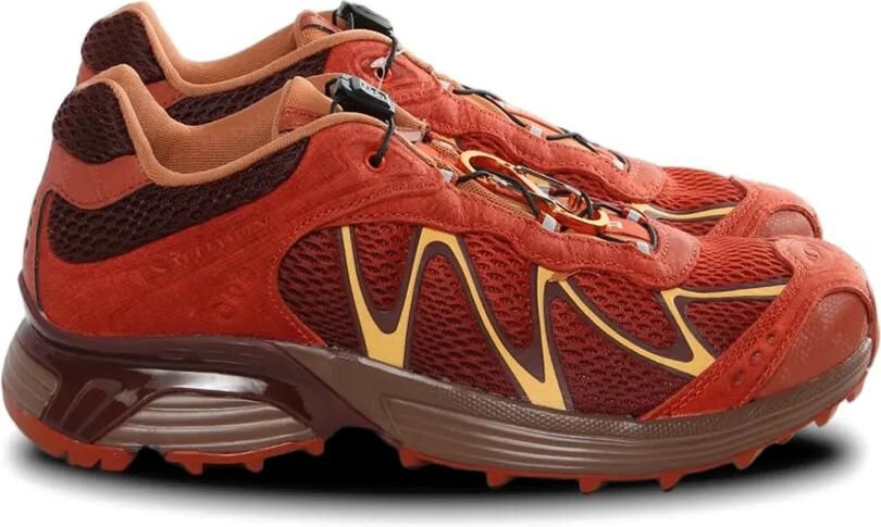 Salomon XT-WHISPER sneakers met zigzag-detail Oranje