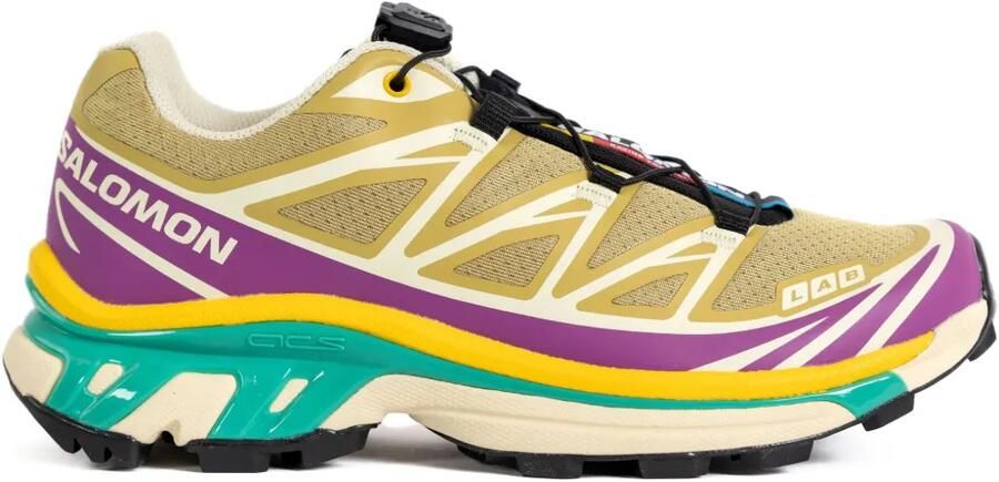 Salomon XT6 S-Lab sneakers Geel