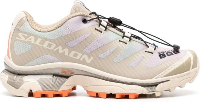 Salomon XT-4 OG Aurora Borealis sneakers met colourblocking Beige